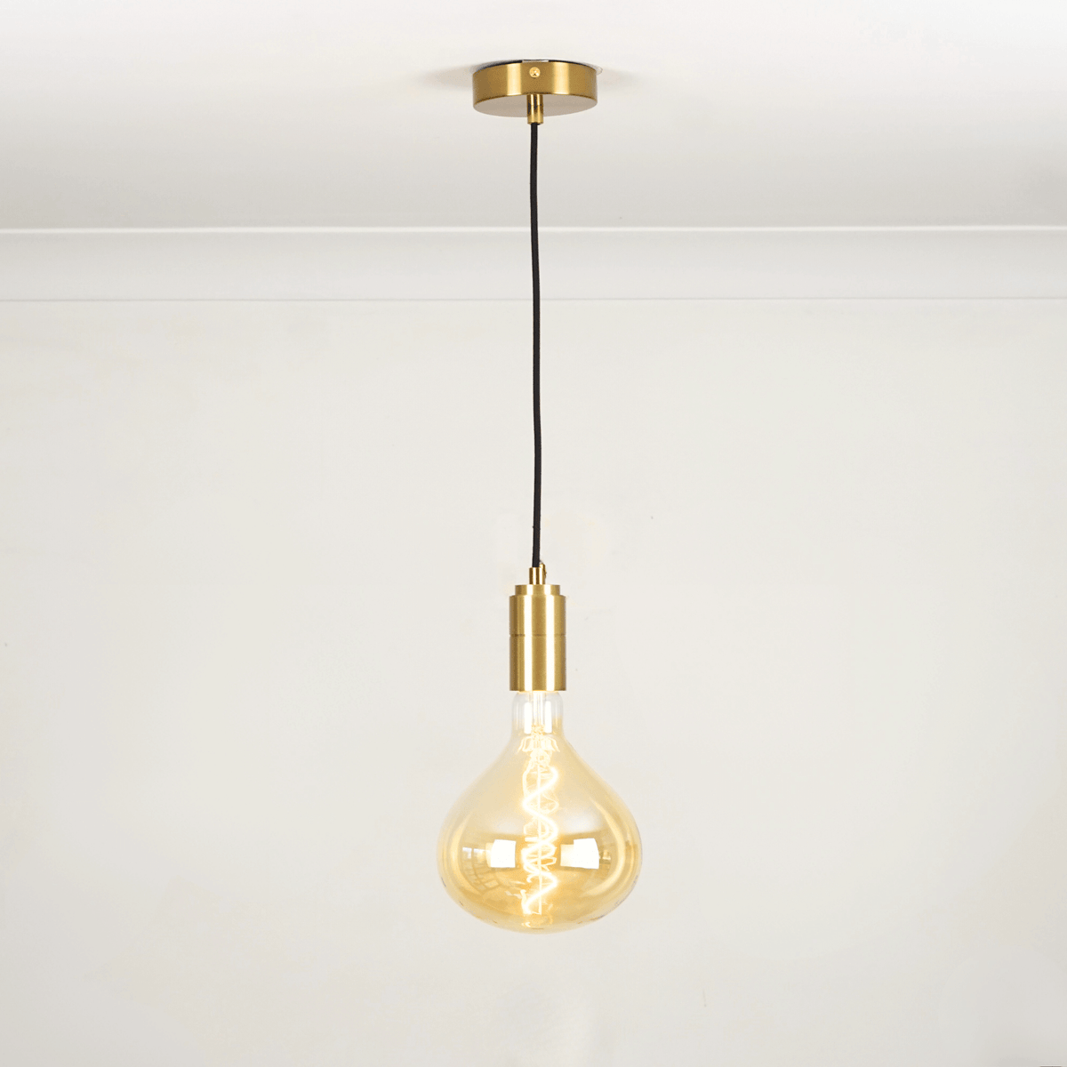 Brass Pendant Light - Single Pendant - Ambientsy