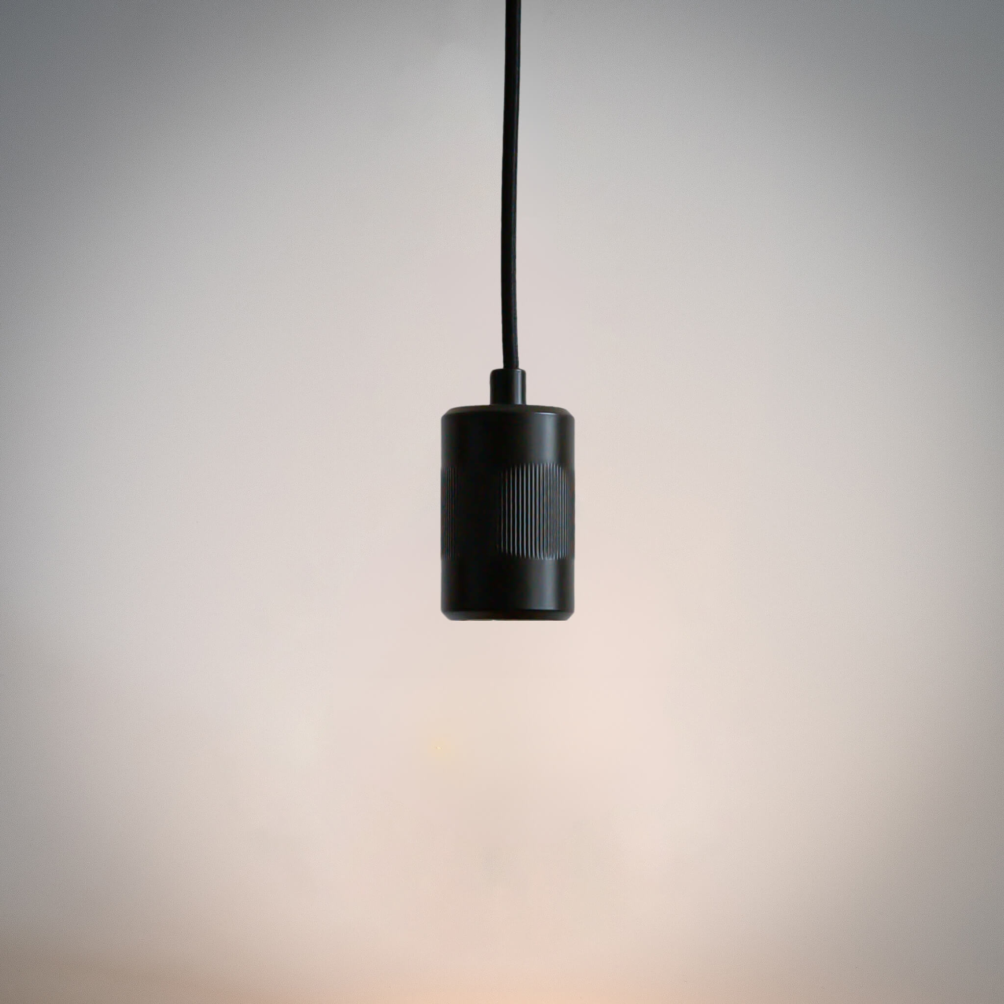 matte black pendant light no bulb