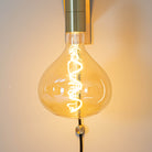 olivia plug in wall light cord clamp