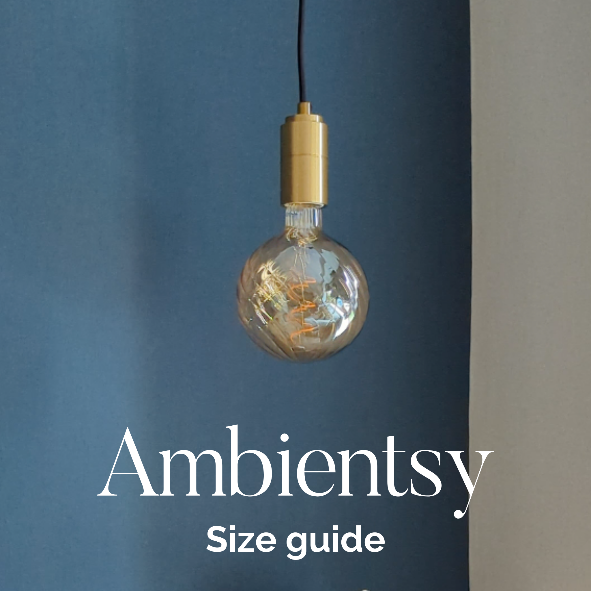 video showing the real size of the felicity  decorative light bulb
