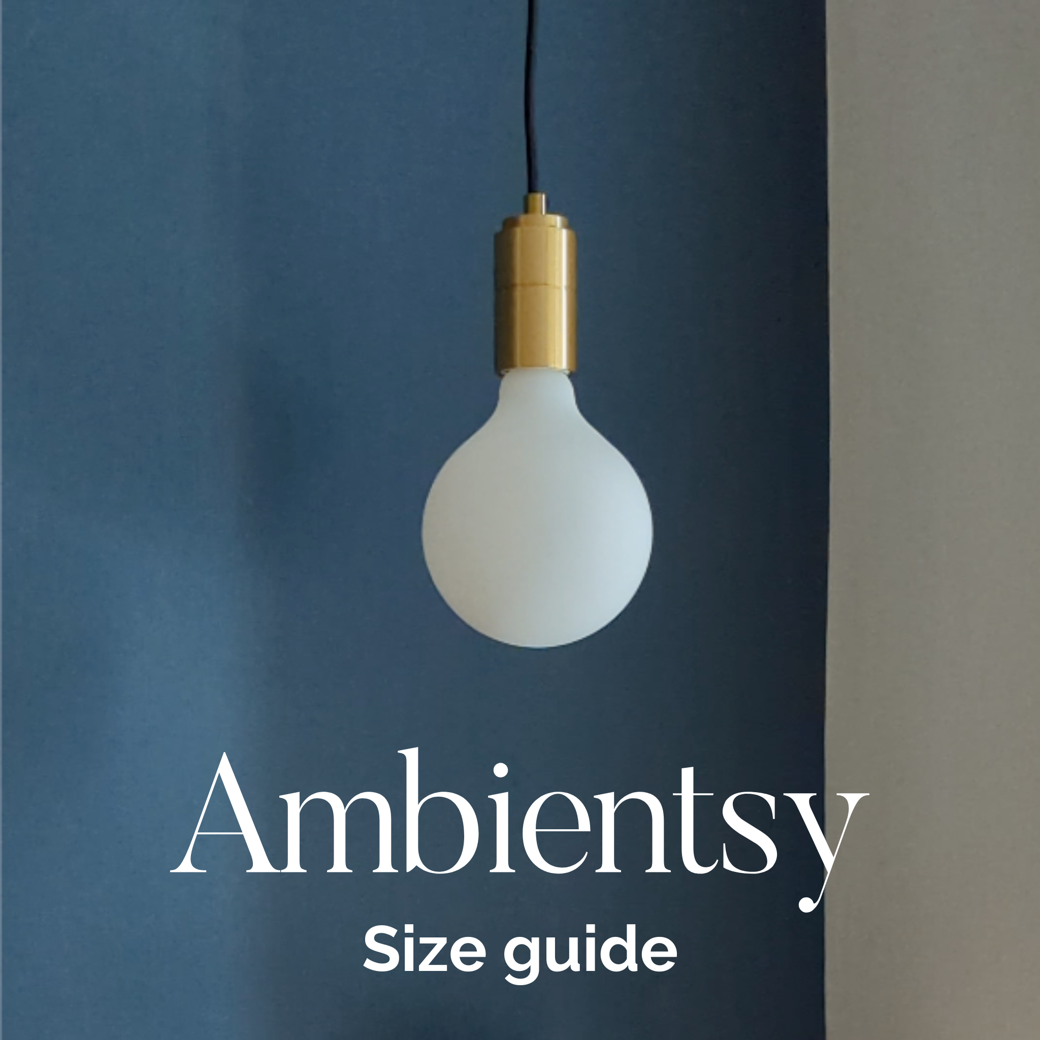 video showing the real size of the luna  decorative light bulb