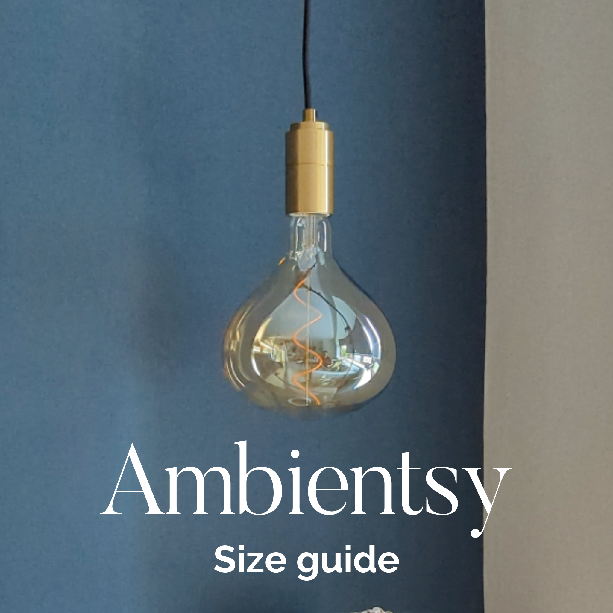 video showing the real size of the olivia  decorative light bulb all-groups