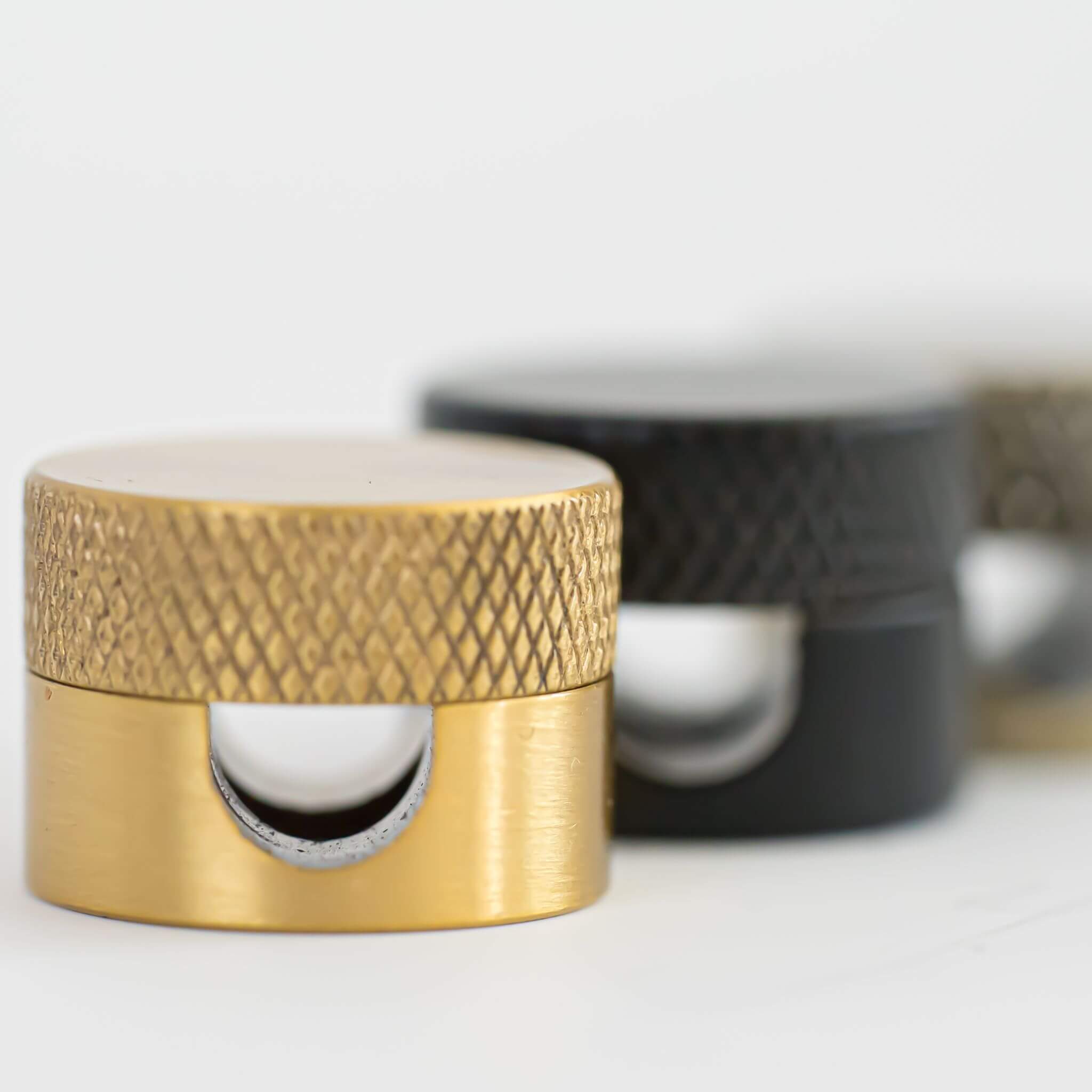 three styles of pendant cable clamp