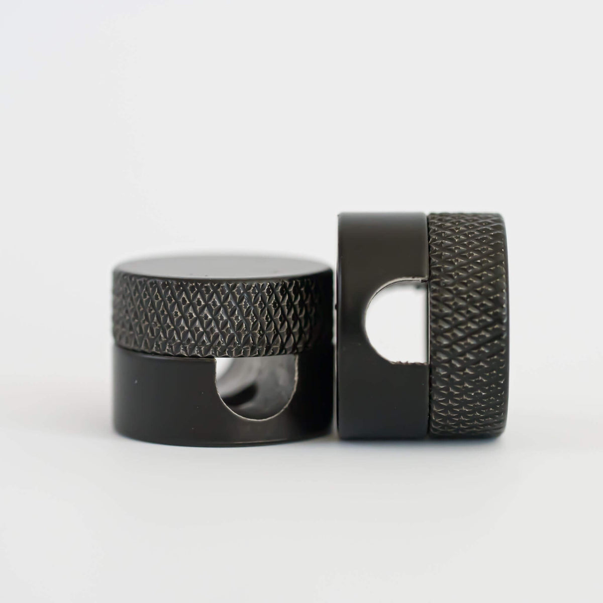 matte black pendant cable clamp detail