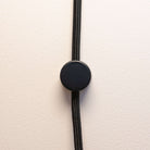 matte black cable clamp  