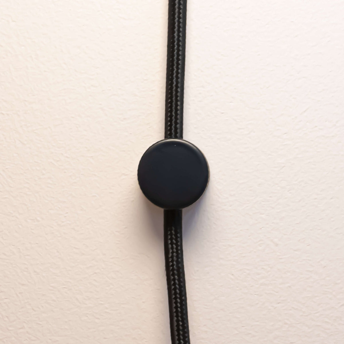 matte black cable clamp  