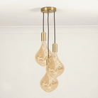 Brass Cluster Ceiling Light + Celeste Bulbs - Cluster Pendant - Ambientsy